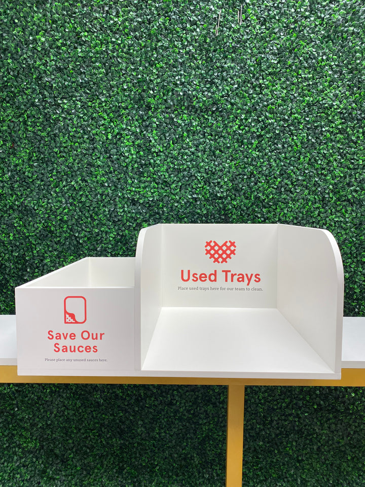 Sauce & Tray Organizer – Trash Can Topper